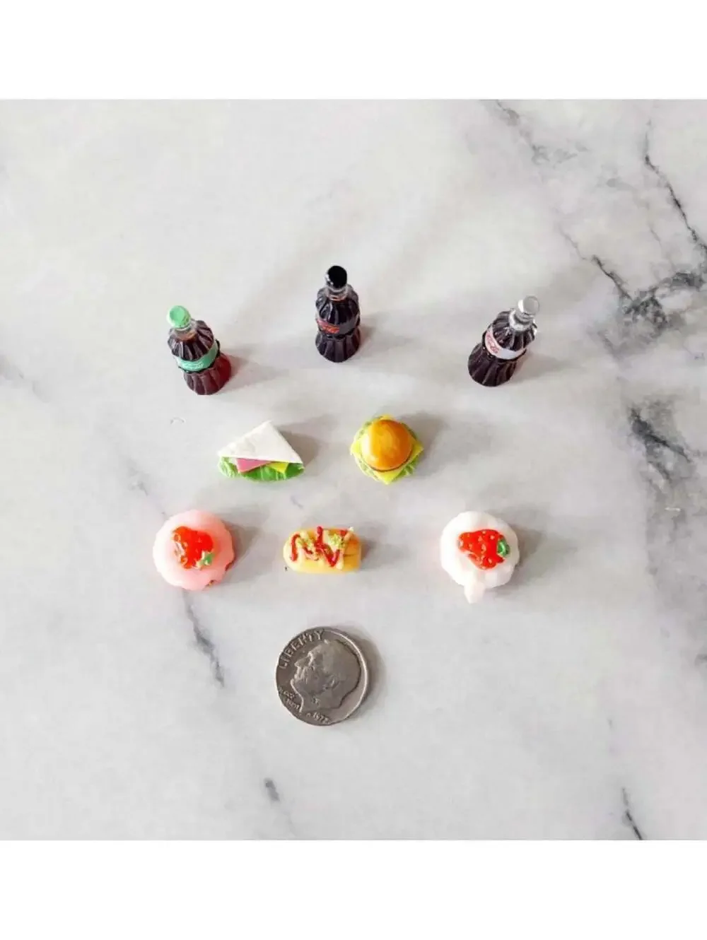 Soda Food & Sweets 8pc Miniature Lot